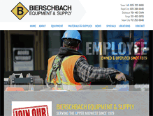 Tablet Screenshot of bierschbach.com